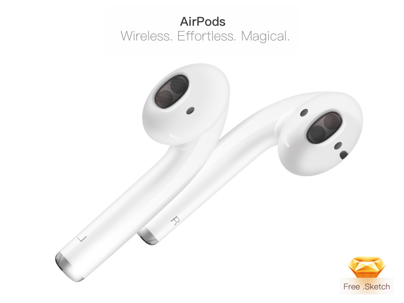 Sketch画造Airpods2856,sketch,画造