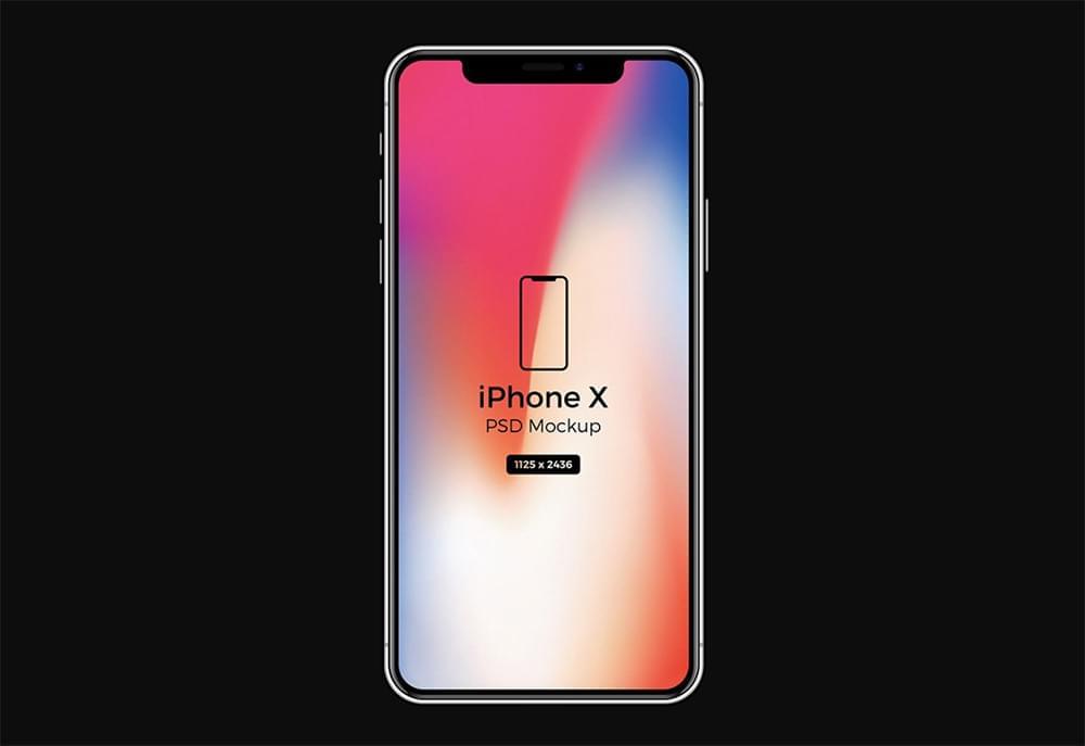 iPhone X PSD 展现模子6399,