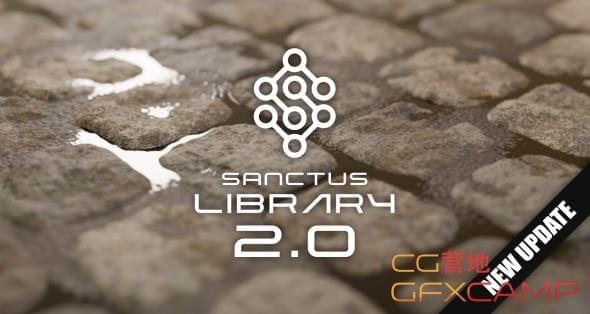 Blender法式化材量预设库 Sanctus Library – Procedural Materials V1.00.7803,blender,法式,法式化,材量,预设