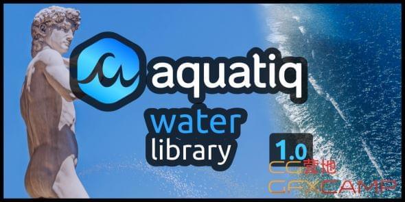 Blender火流殊效预设插件 Water Library Aquatiq 1.0.03242,blender,火流,殊效,预设,插件