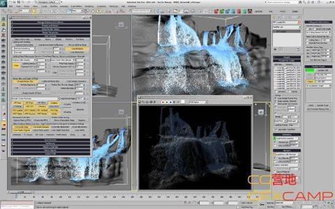 3DS MAX粒子衬着器破解版 ThinkBox KrakatoaMX 2.10.4 for 3ds Max 2019-20229193,3ds,max,粒子,衬着,衬着器