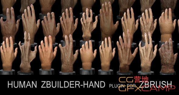 ZBrush脚模子预设 Human Zbuilder7956,zbrush,脚模,模子,预设,human