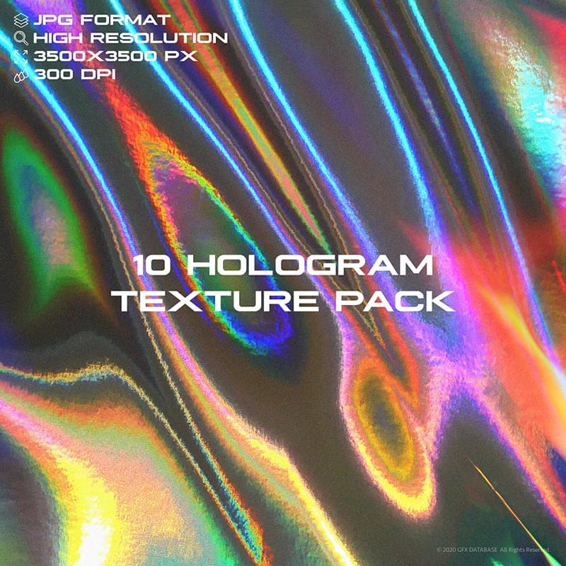 【免费】下量量齐息突变彩虹镭射布景纹理素材免费下载 X10 Hologram Texture Pack-free1-694,免费,下量,下量量,量量,齐息