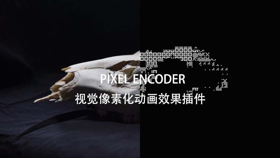 AE插件-Pixel Encoder v1.6 视觉像素化动绘结果插件4624,插件,视觉,像素,像素化,素化