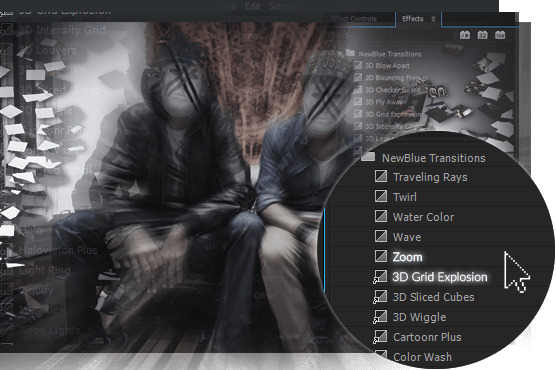 AE/PR插件-NewBlueFX TotalFX7 7.5.210212 超等笔墨题目预设战转场殊效插件1172,插件,210212,超等,笔墨,字标