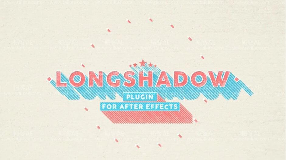 少暗影投影殊效AE插件 LongShadow v1.14.22486,暗影,投影,殊效,插件,14