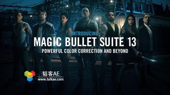 Magic Bullet Suite 13.0.15 白巨星调色师降噪磨皮好容套拆-AE/PR插件9345,magic,bullet,suite,13,15