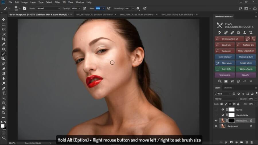 Delicious Retouch V4.1.0 – Photoshop人像磨皮好容插件1470,delicious,photoshop,人像,磨皮,皮好容