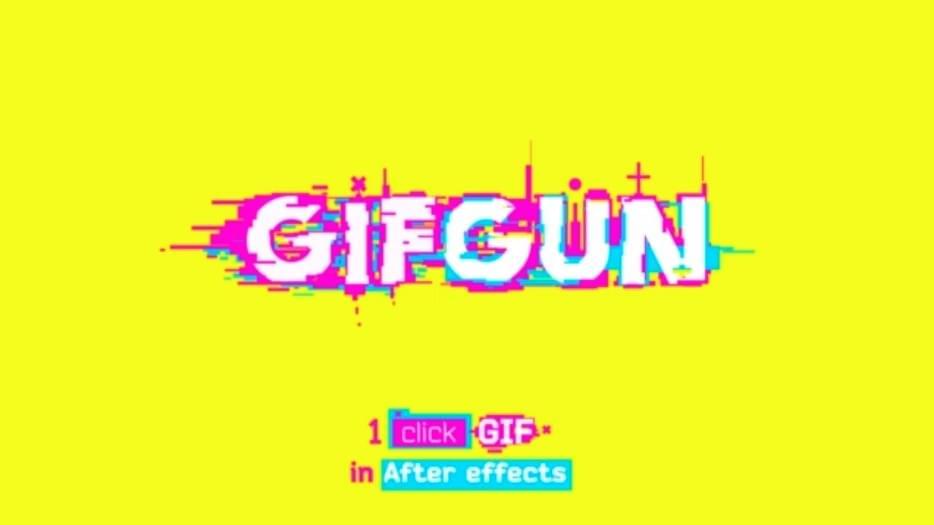 GifGun v1.7.20 AE快速衬着输出Gif格局动绘AE剧本1814,20,快速,衬着,输出,gif