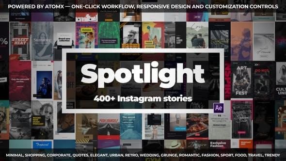 AE扩大-INS Stories 400个横屏创意宣扬动绘864,扩大,stories,400,创意,创意宣扬
