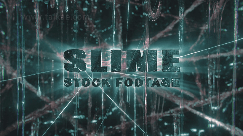 4K视频素材-78个科幻恐惧史莱姆黏液排泄物唾液殊效分解动绘素材 Slime Stock Assets9013,视频,视频素材,素材,科幻,恐惧