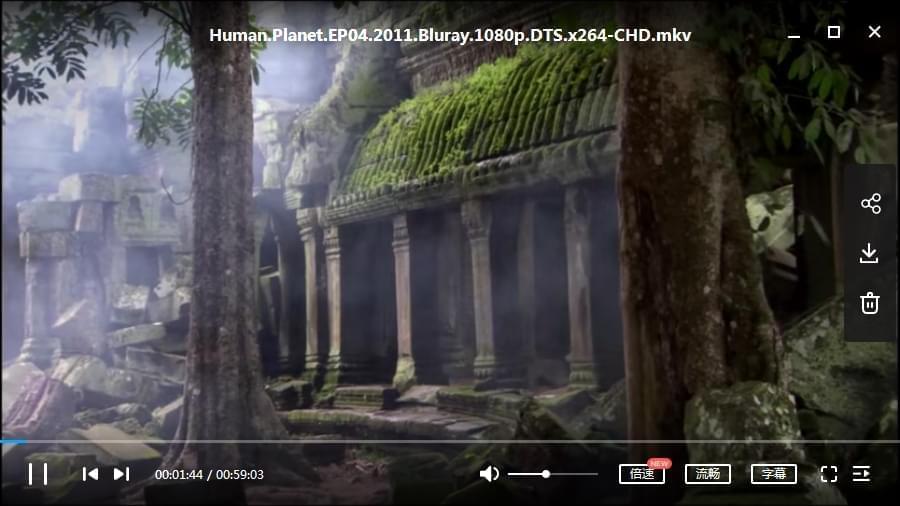 BBC记载片《人类星球》视频8散英语中字[MKV/52.09GB]百度云网盘下载3779,