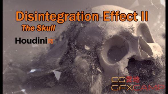 Houdini破裂殊效教程 CGCircuit – Disintegration Effect II8449,