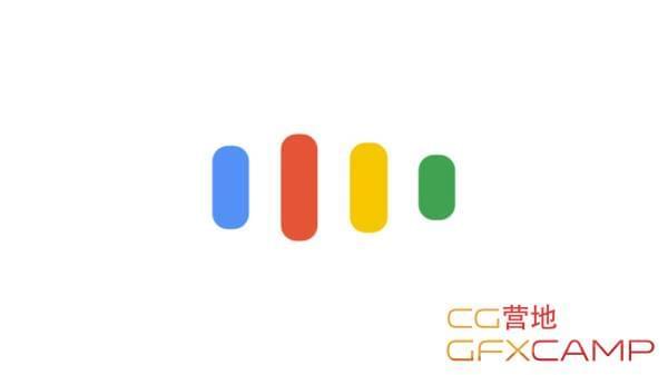 谷歌Logo题目声音节拍MG动绘AE教程 Google Sound Response Animation7713,谷歌,logo,题目,声音,音节