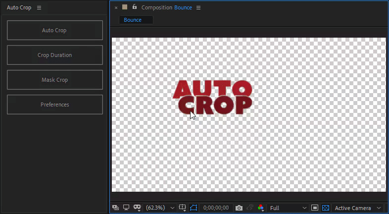 分解地区主动裁切AE剧本 Aescripts Auto Crop 3.1.1 for After Effects WIN2677,