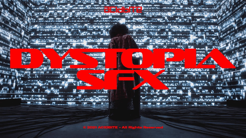 音效-202个漆黑科技VHS滋扰毛刺毛病音效 Dystopia SFX5117,音效,漆黑,科技,vhs,滋扰